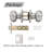 Privacy Door Knobs with Round Rosette-43668619-126284461