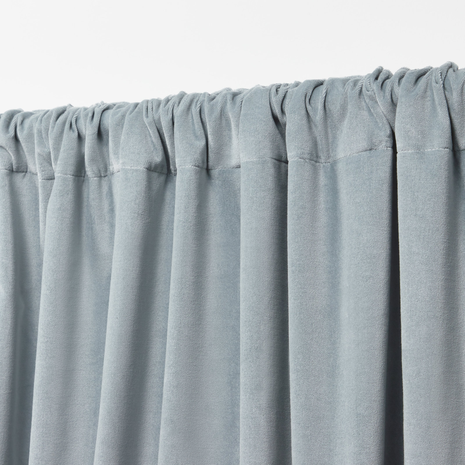 Lauren Ralph Lauren Room Darkening Velvet Panel, 52" x 63", Slate Blue