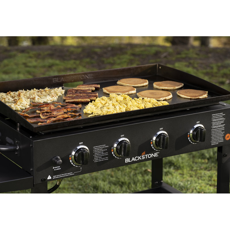 Blackstone 4-Burner Free Standing Liquid Propane 60000 BTU Gas Grill