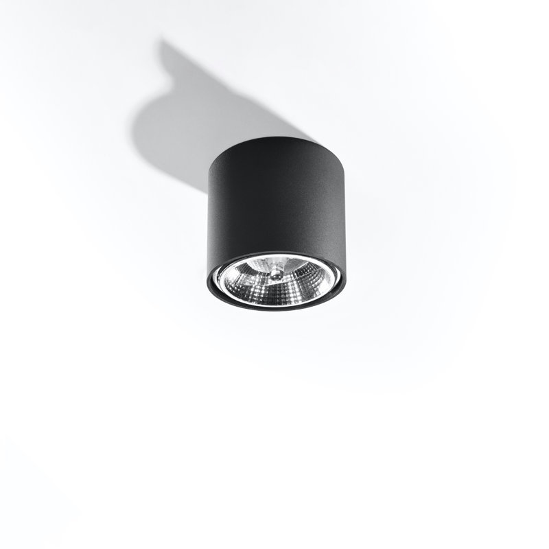 Scotty Flush Mount, Black