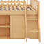 Lit mezzanine avec rangement intégré et tête de lit avec éclairage à DEL-229558228-229558229