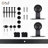 Wood Barn Door with Installation Hardware Kit 84" Height-79201164-79201176