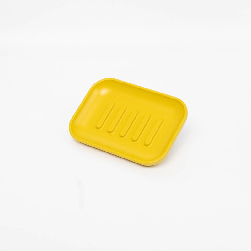 Alabaster Soap Dish, Sunflower (Yellow)