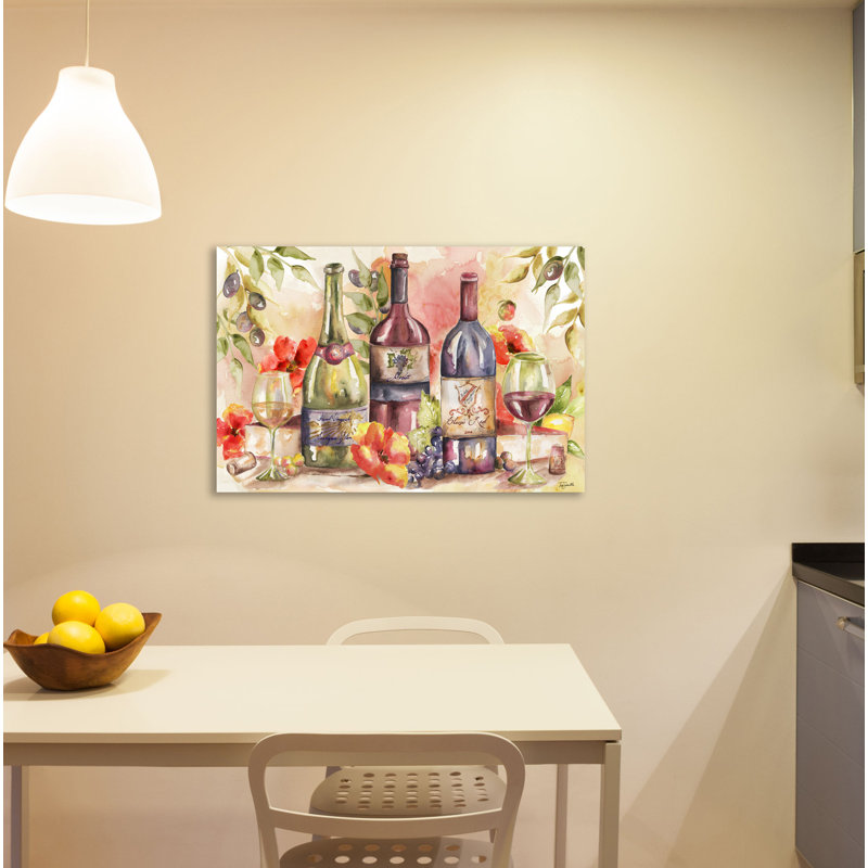 1 Piece Wrapped Canvas Painting, 60.96cm H x 91.44cm W