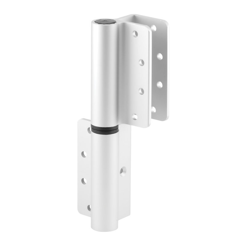 Prime-Line Round Barrel Hinge, Top Only, RH-In /LH-Out, Anodized (Single Pack)