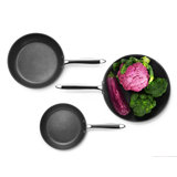 Granitestone Pro Hard Anodized 3 Piece Nonstick Fry Pan Set - 8'' 10'' and 12''