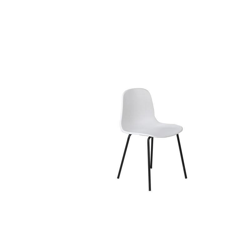 Anjalina 45cm H Side Chair, White, Black