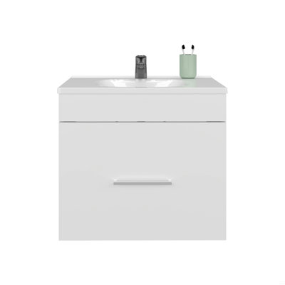 Bathroom Vanity With Sink, 1 Drawer