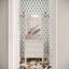 Ako 6" Hexagon Marble Micro Mosaic Tile-613342624