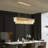 Dimmable Tiered Rectangle Chandelier With Crystal Accents-716270747-792016062