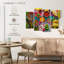 Ensemble de 4 pièces de saveurs mexicaines sur toile-1437642893