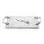White Orchid Cheese Board with Knife