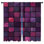 Carreaux de rideaux de mosaïque rideaux art déco - 2 panneaux