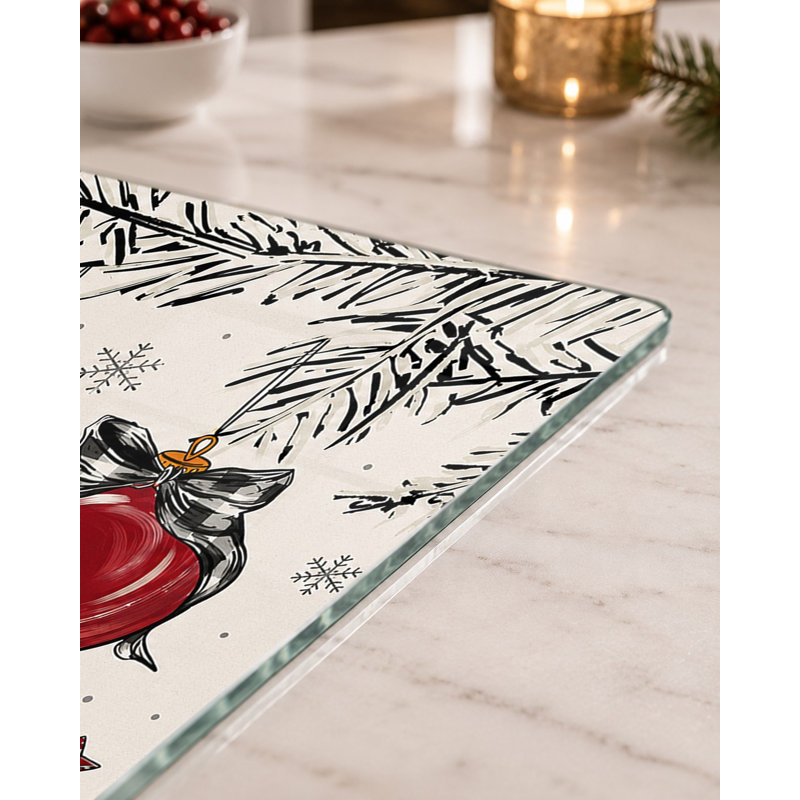 Planche à découper en verre