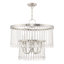 Lustre unique à 5 lumières avec détails en cristal Kingsville-99179852