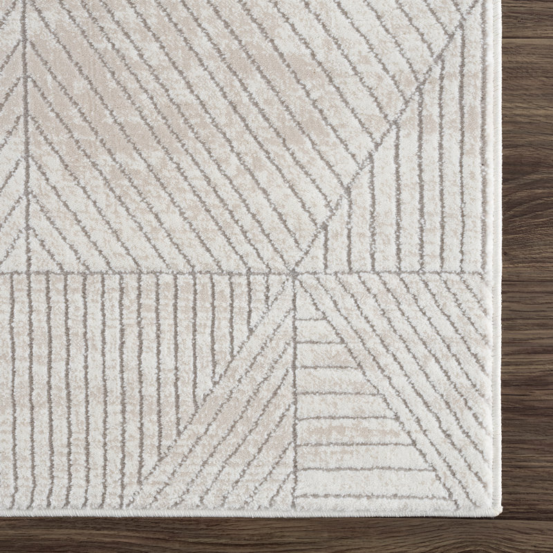Geometric Indoor Rug, Rectangle 12'6" x 15'