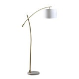 65'' LED Swing Arm Floor Lamp