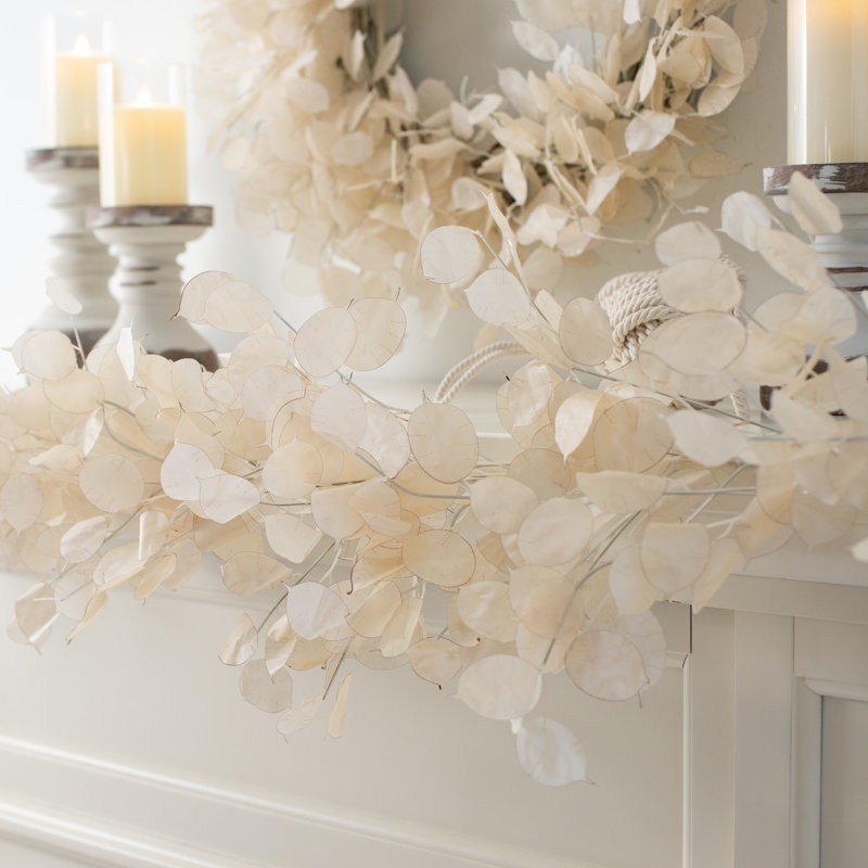 Faux Translucent Garland, 8' L
