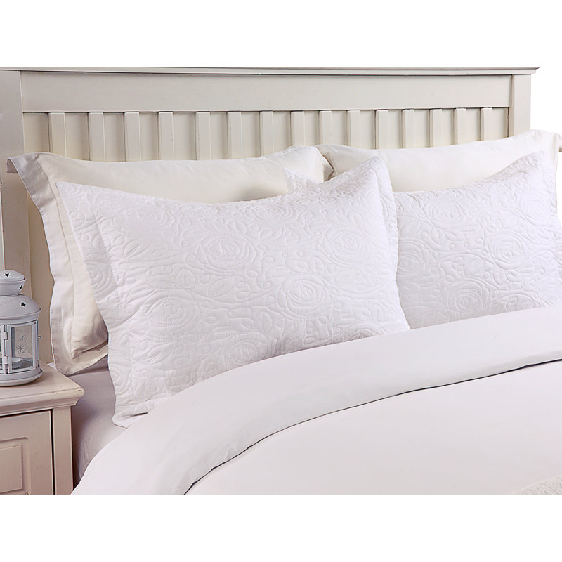 P-solid Shams Polyester Bedding, King, Light Yellow