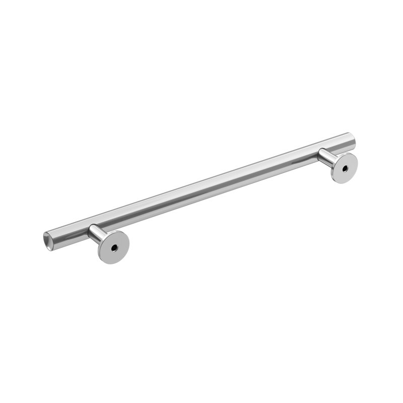 Poignée barre Radius, Chrome poli, 5.0625"