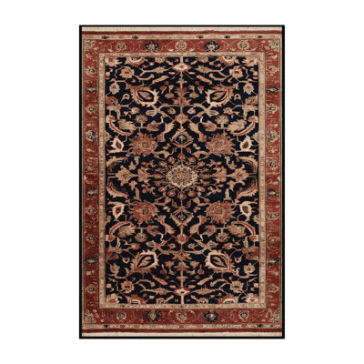 Machine Washable Turkish Brown Area Rug