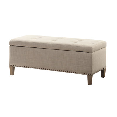 Tufted Top Soft Close Storage Bench