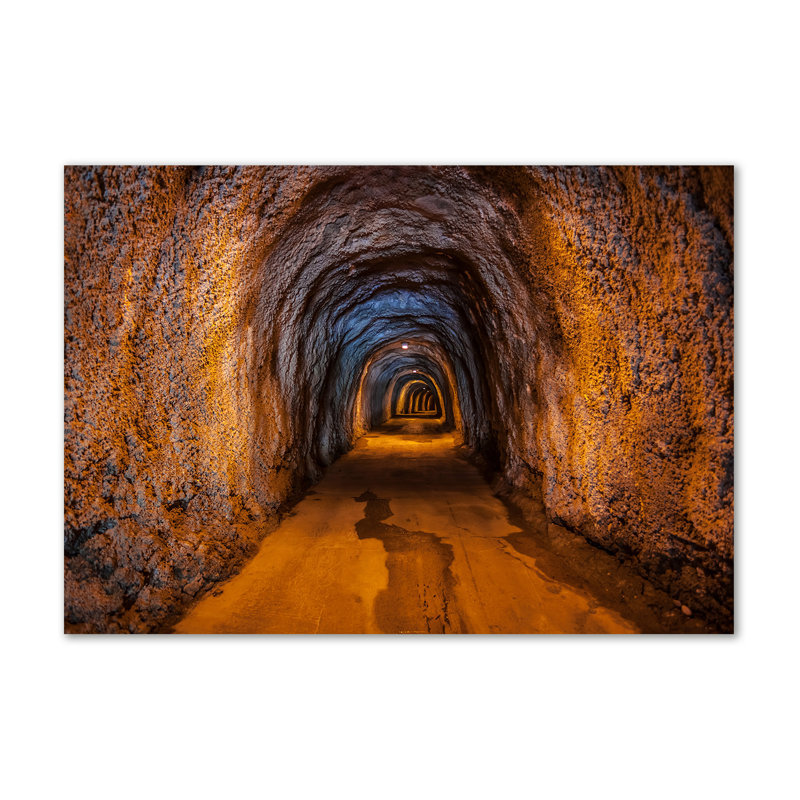 Underground Tunnel - Wrapped Canvas Print