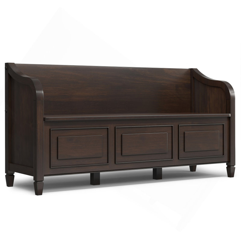Connaught Wide Entryway Storage Bench