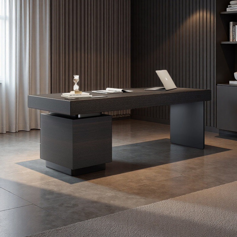 Bureau d'ordinateur Calvin, H 29,5 po x l 63 po x P 27,6 po