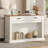 47" Console Table, 2-Tier Entryway Table with 2 Storage Drawers