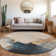 Chayil Area Rug with Non-Slip Backing