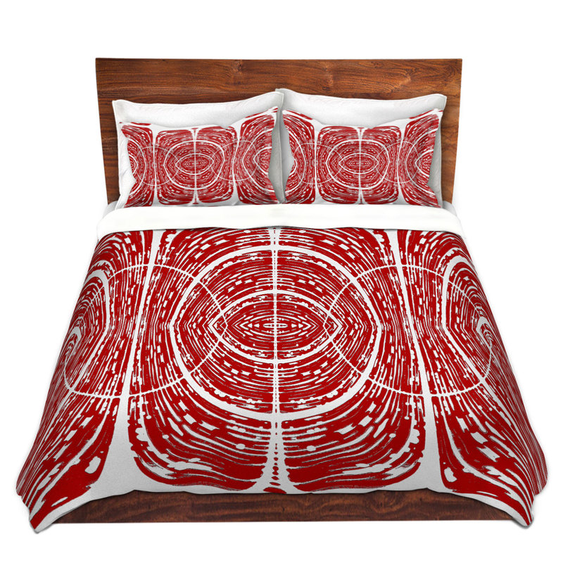 Ensemble de housse de couette pour grand lit DiaNoche en microfibre par Susie Kunzelman - Porte numéro 6