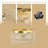 12.4" Boho Rattan Ceiling Light,3-Light Modern Farmhouse Rattan Light Fixture With Dimmable E26 LED Bulb Gold Handmade Ceiling Lamp For Dining Room,Hallway,Bedroom,Foyer And Kitchen-927774340