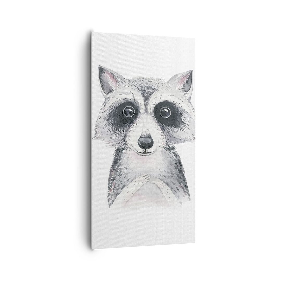 Leinwandbild Raccoon Picture Children's