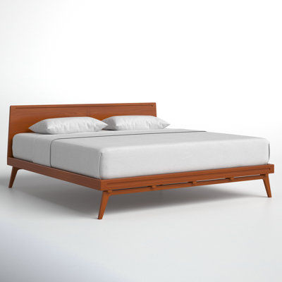 Elswick Solid Wood Platform Bed