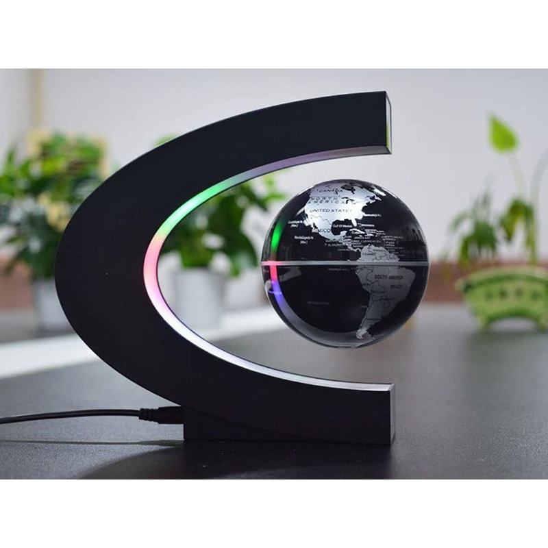 Globe flottant à lévitation magnétique