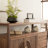 Retro simple and light luxury sideboard