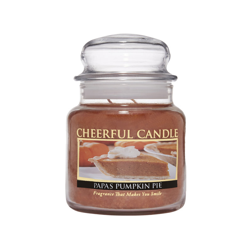 Papa Pumpkin Pie Scented Jar Candle
