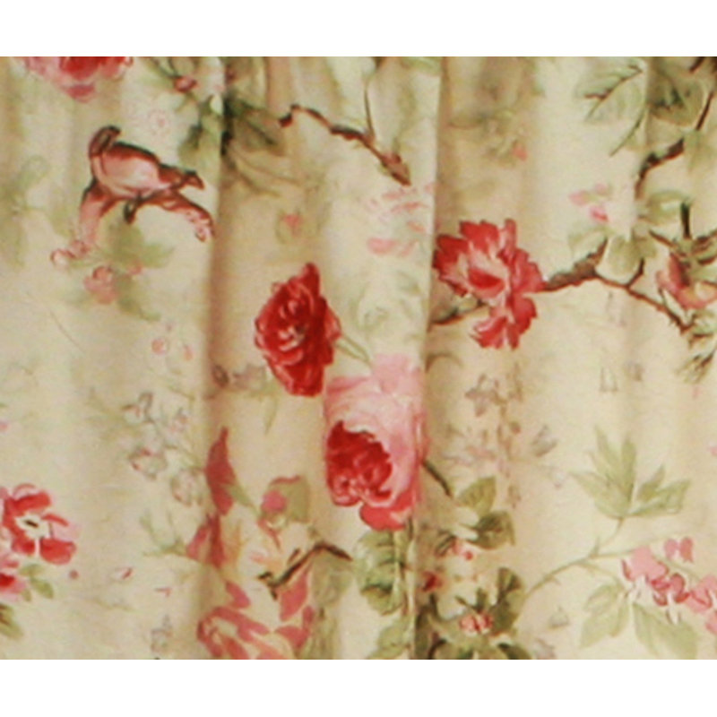 Alita Semi Sheer Curtain Single Panel, 48" W x 84" L, Sage