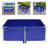 Foldable Canvas Fish Tank, Large Portable Aquarium Breeding Pool