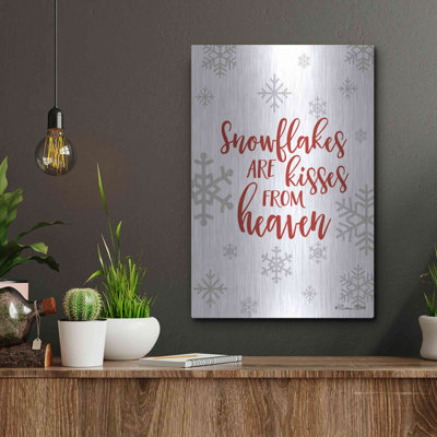 «Kisses from Heaven» par Susan Ball, art mural en métal