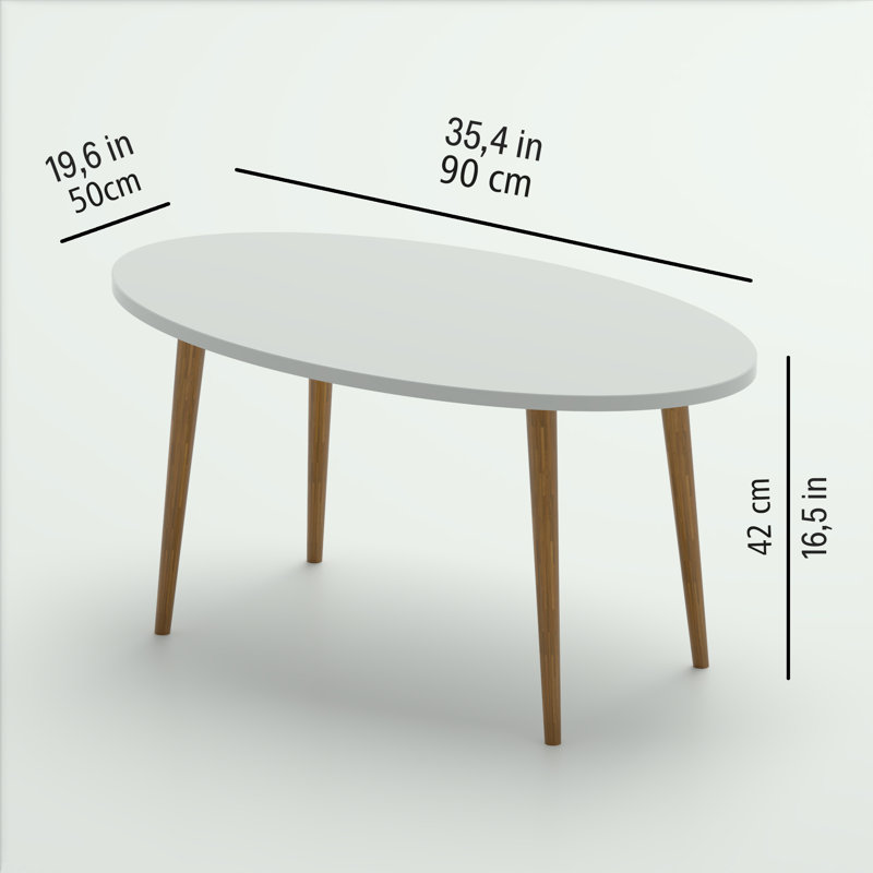 Valerie 35cm Console Table, White