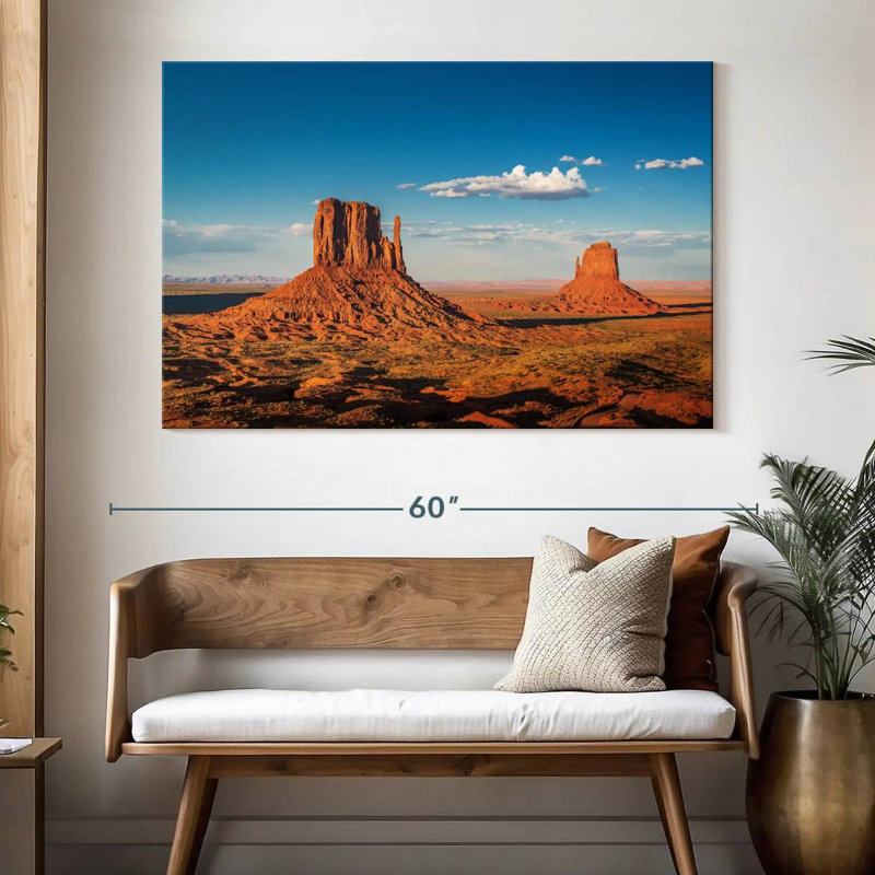 Monument Valley Desert, 34" H x 51" W