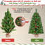 Ensemble de 2 arbres de Noël de table-102533575