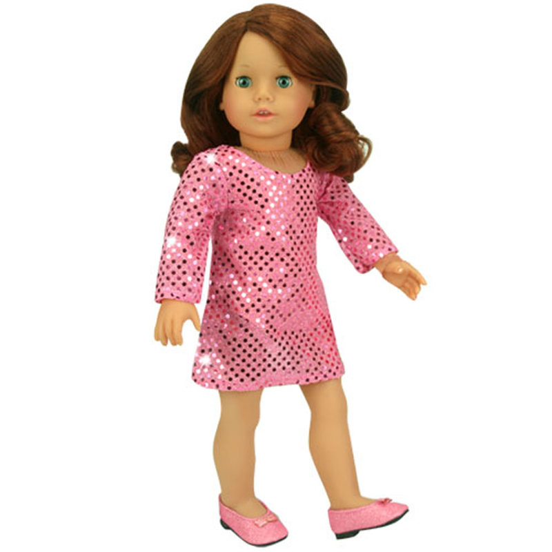Doll Glitter Shoes