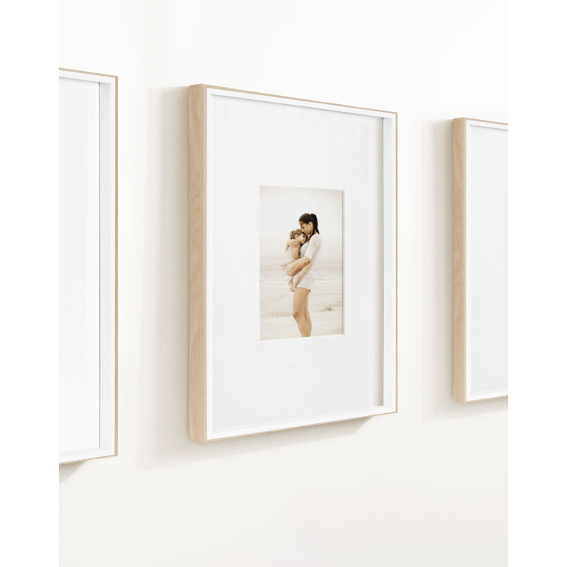 Three-Piece Picture Frame Set, Natural, 16" W x 20" H