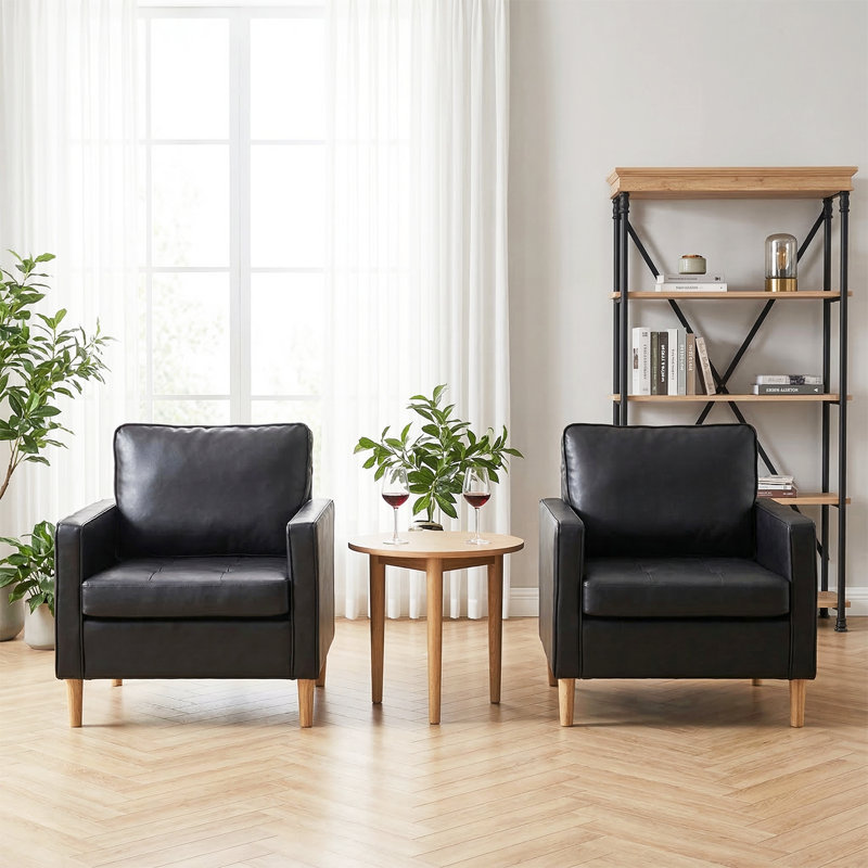 Fauteuil capitonné 28,74 po Bairo