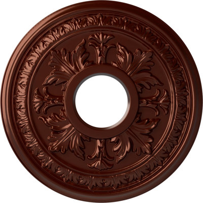 Médaillon de plafond H 15,375 po x l 15,37 po x P 1,5 po Baltimore