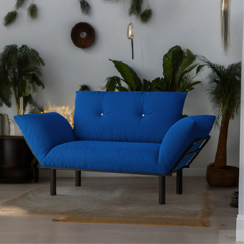 Causeuse Ada, bleu, Bleu