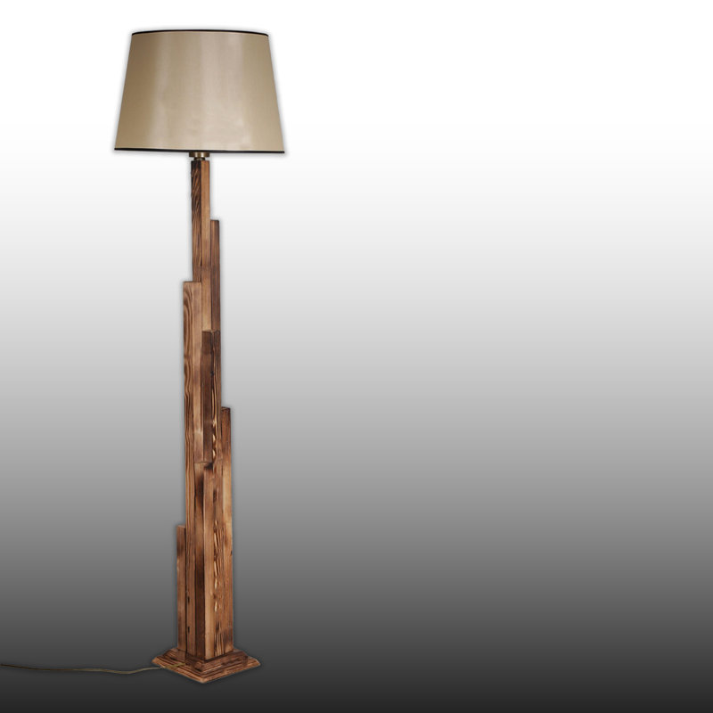 Lampe sur pied 65 po Jaheir, Brun